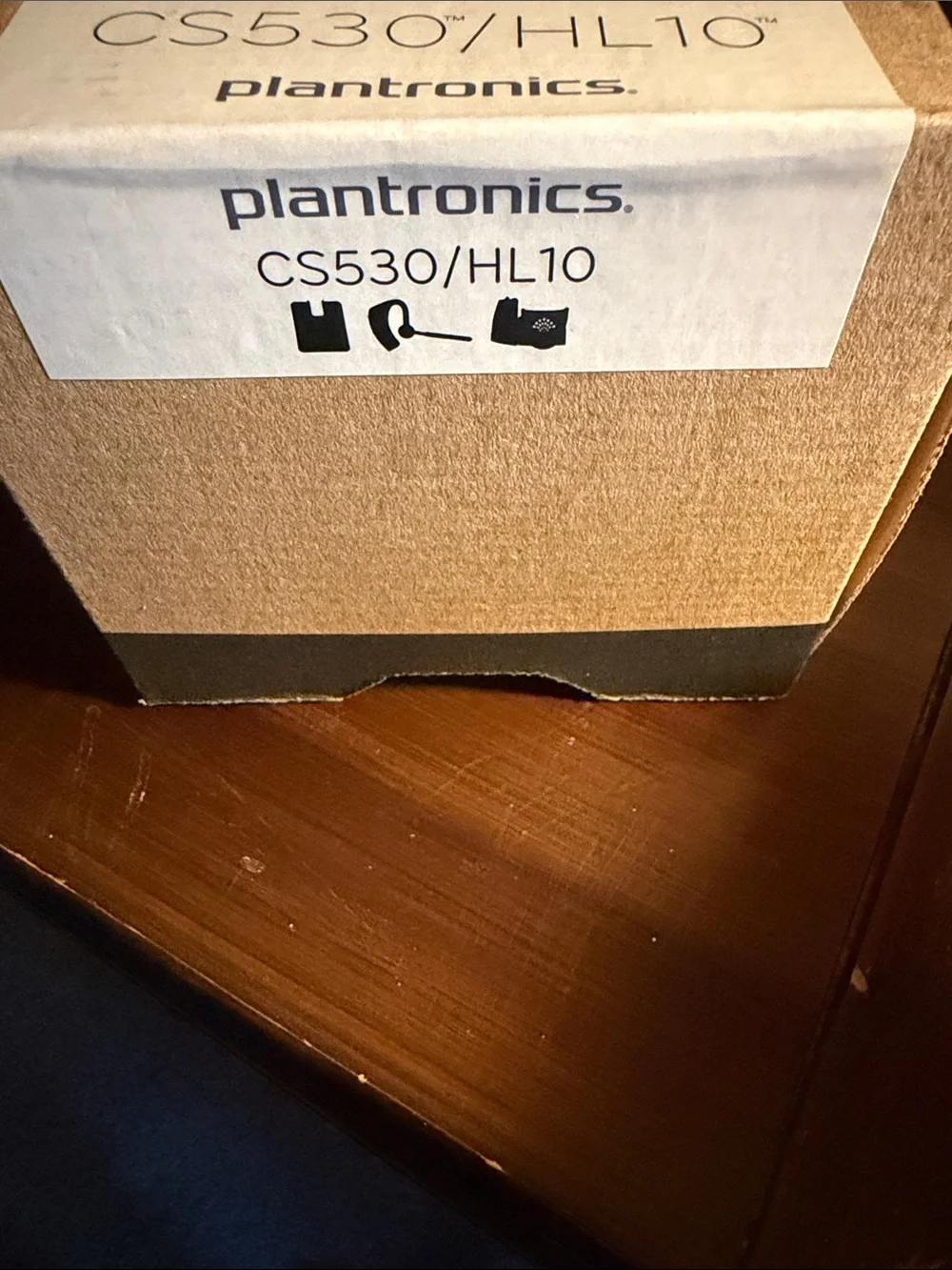 Plantronics CS530/HL10 Headset Accessory Kit - Brown & White